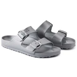 Birkenstock Arizona EVA -Silver- Medium/Narrow -Step Vibe Shop 1003491 pair