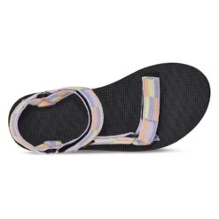Teva Women's Original Universal Sandal - Retro Block Pastel Lilac -Step Vibe Shop 1003987 RBPLL 5