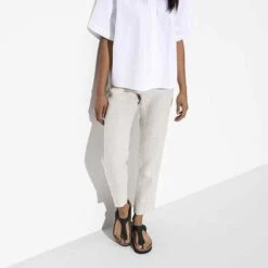 Birkenstock Gizeh Platform Vegan - Birko Flor Black- Regular/Wide -Step Vibe Shop 1018546 f look f