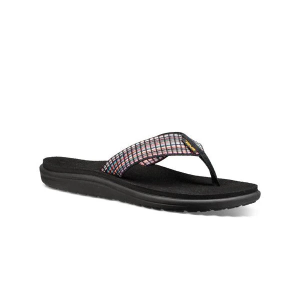 Teva Women's Voya Flip Sandal - Bar Street Multi Black- Regular (B) 2 Teva Women's Voya Flip Sandal - Bar Street Multi Black- Regular (B) - Image 2
