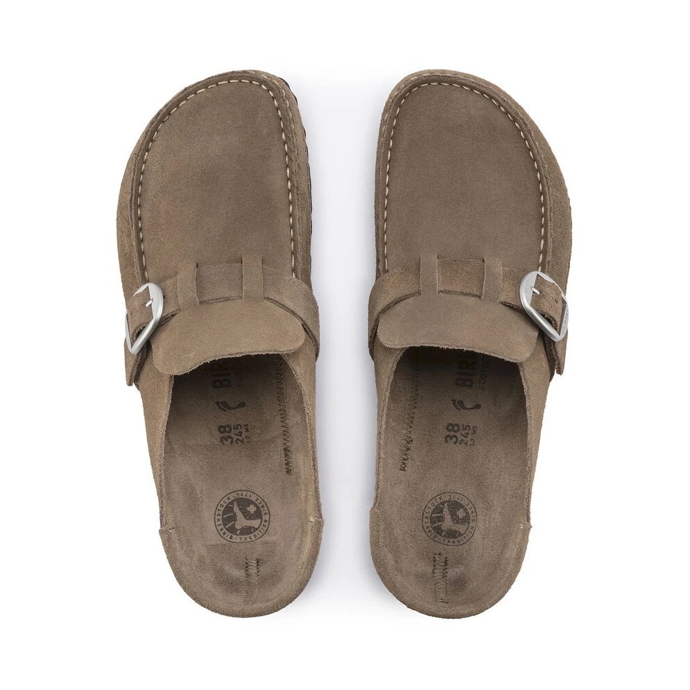 Birkenstock Women's Buckley Suede - Grey Taupe- Medium/Narrow 3 Birkenstock Women's Buckley Suede - Grey Taupe- Medium/Narrow - Image 3