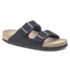 Birkenstock Arizona Suede Soft Footbed -Midnight- Medium/Narrow