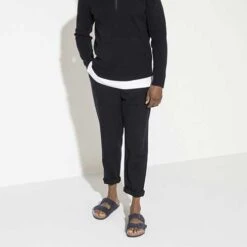 Birkenstock Arizona Suede Soft Footbed -Midnight- Medium/Narrow -Step Vibe Shop 1020716 f look m