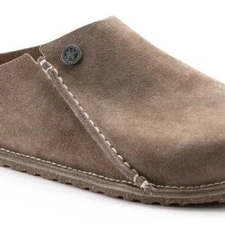 Birkenstock Women's Zermatt Suede Slipper - Gray Taupe - Medium/Narrow 9 Birkenstock Women's Zermatt Suede Slipper - Gray Taupe - Medium/Narrow -Step Vibe Shop 1021318 detail 1
