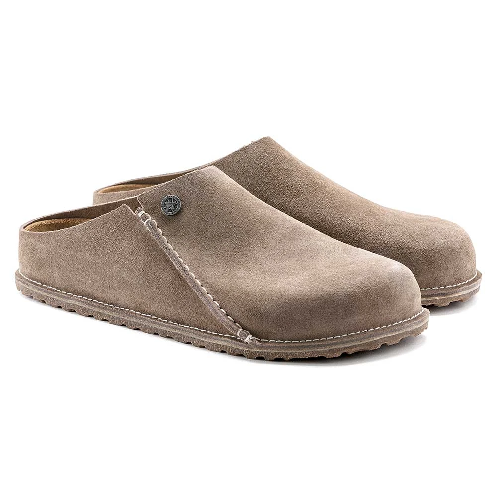 Birkenstock Women's Zermatt Suede Slipper - Gray Taupe - Medium/Narrow 4 Birkenstock Women's Zermatt Suede Slipper - Gray Taupe - Medium/Narrow - Image 4
