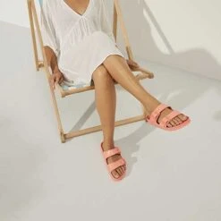 Birkenstock Arizona EVA Sandal - Coral Peach- Medium/Narrow 8 Birkenstock Arizona EVA Sandal - Coral Peach- Medium/Narrow -Step Vibe Shop 1022367 f look f