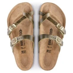 Birkenstock Women's Mayari Oiled Leather Sandal- Green Olive- Regular/Wide 11 Birkenstock Women's Mayari Oiled Leather Sandal- Green Olive- Regular/Wide -Step Vibe Shop 1023209 top