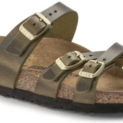 Birkenstock Women's Franca Cork Green Olive Oiled Leather Sandal - Regular/Wide 9 Birkenstock Women's Franca Cork Green Olive Oiled Leather Sandal - Regular/Wide -Step Vibe Shop 1023310 detail 1