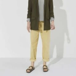 Birkenstock Women's Franca Cork Green Olive Oiled Leather Sandal - Regular/Wide 11 Birkenstock Women's Franca Cork Green Olive Oiled Leather Sandal - Regular/Wide -Step Vibe Shop 1023310 f look f