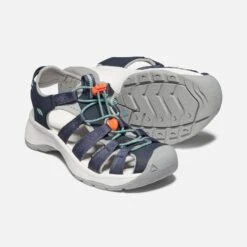 Keen Women's Astoria West Sandal - Navy/Beveled Glass- Regular (B) -Step Vibe Shop 1023587 PPS PDP 1