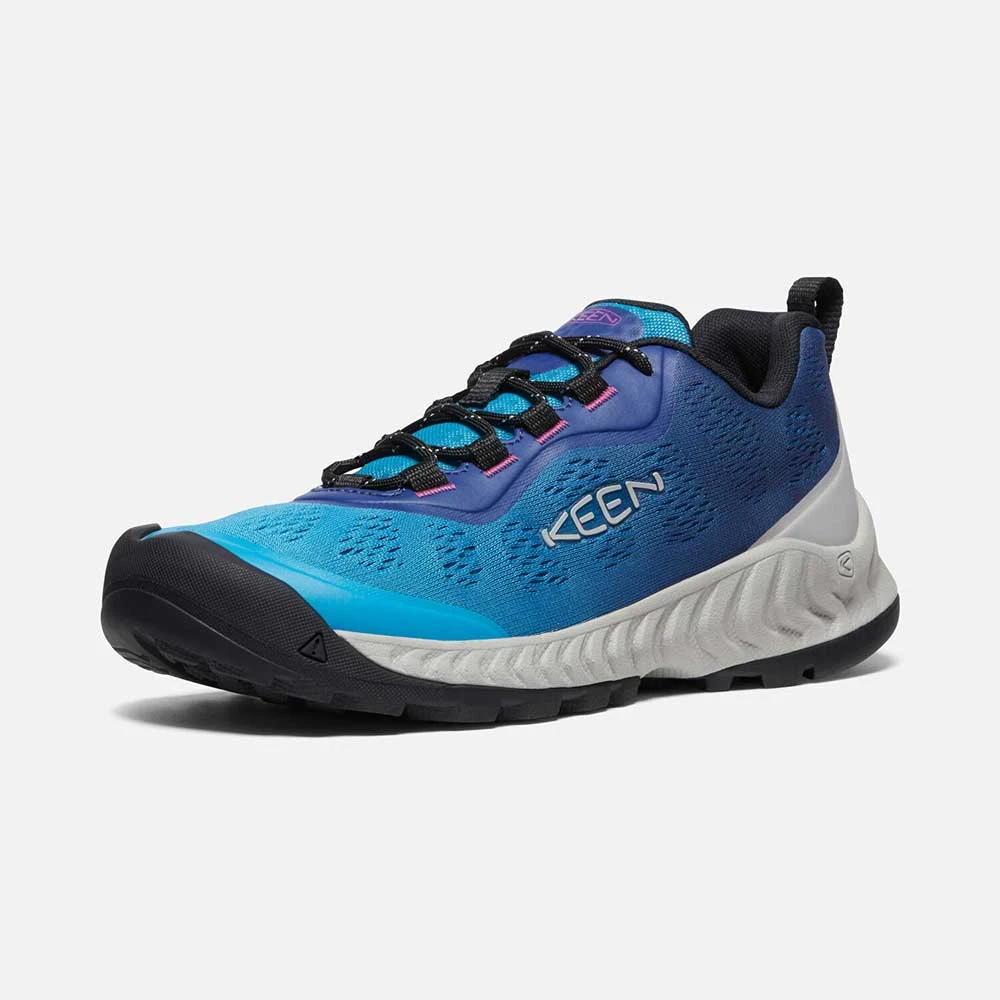 Keen Women's NXIS Speed Hiking Shoe- Fjord Blue/Ombre- Regular (B) 2 Keen Women's NXIS Speed Hiking Shoe- Fjord Blue/Ombre- Regular (B) - Image 2