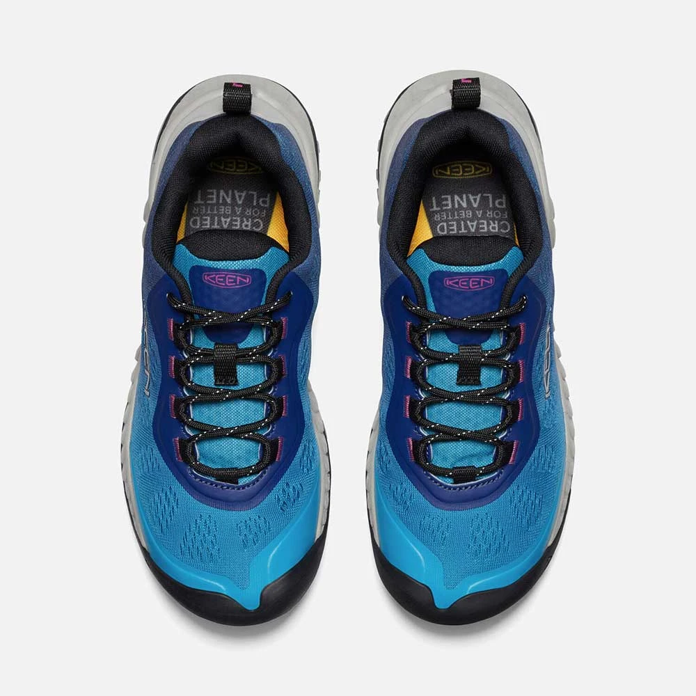 Keen Women's NXIS Speed Hiking Shoe- Fjord Blue/Ombre- Regular (B) 4 Keen Women's NXIS Speed Hiking Shoe- Fjord Blue/Ombre- Regular (B) - Image 4