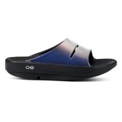 OOfos Women's OOahh Luxe Slide- Calypso