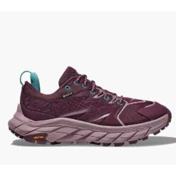 Hoka Women's Anacapa Low GTX Hiking Shoe - Grape Wine/Elderberry- Regular (B)