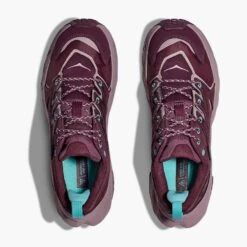 Hoka Women's Anacapa Low GTX Hiking Shoe - Grape Wine/Elderberry- Regular (B) -Step Vibe Shop 1119373 GWEL 2