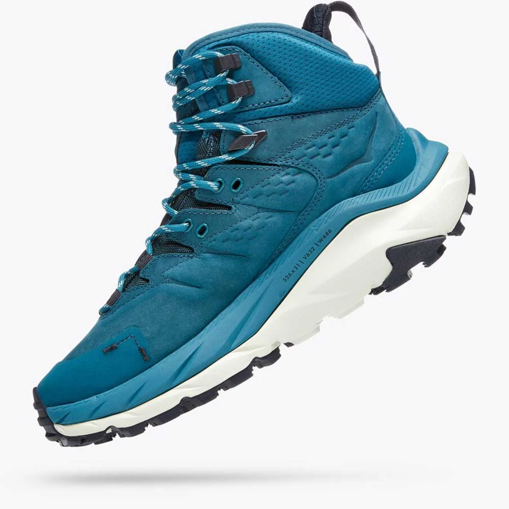 Hoka Women's Kaha 2 GTX Hiking Boot - Blue Coral/Blue Graphite - Regular (B) 4 Hoka Women's Kaha 2 GTX Hiking Boot - Blue Coral/Blue Graphite - Regular (B) - Image 4