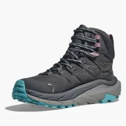 Hoka Women's Kaha 2 GTX Boot - Castlerock/Coastal Shade- Regular (B) -Step Vibe Shop 1123156 CCSH 3