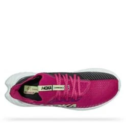 Hoka Women's Carbon X 3 Running Shoe- Festival Fuchsia/Black- Regular (B) -Step Vibe Shop 1123193 FFBL 5
