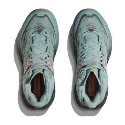 Hoka Women's Speedgoat 5 Mid GTX Trail Running Shoe - Agave/Spruce - Regular (B) -Step Vibe Shop 1127919 ASPR 2