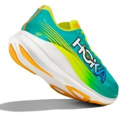 Hoka Unisex Rocket X 2 Running Shoe - Ceramic/Evening Primrose - Regular (D) -Step Vibe Shop 1127927 CEPR 4