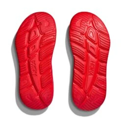 Hoka Unisex Ora Recovery Slide 3 - Bellwether Blue/Red Alert - Regular (D) -Step Vibe Shop 1135061 BBRA 7