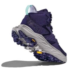 Hoka Women's Anacapa 2 Mid GTX Hiking Boot- Night Sky/Opal- Regular (B) -Step Vibe Shop 1142831 NSOP 4