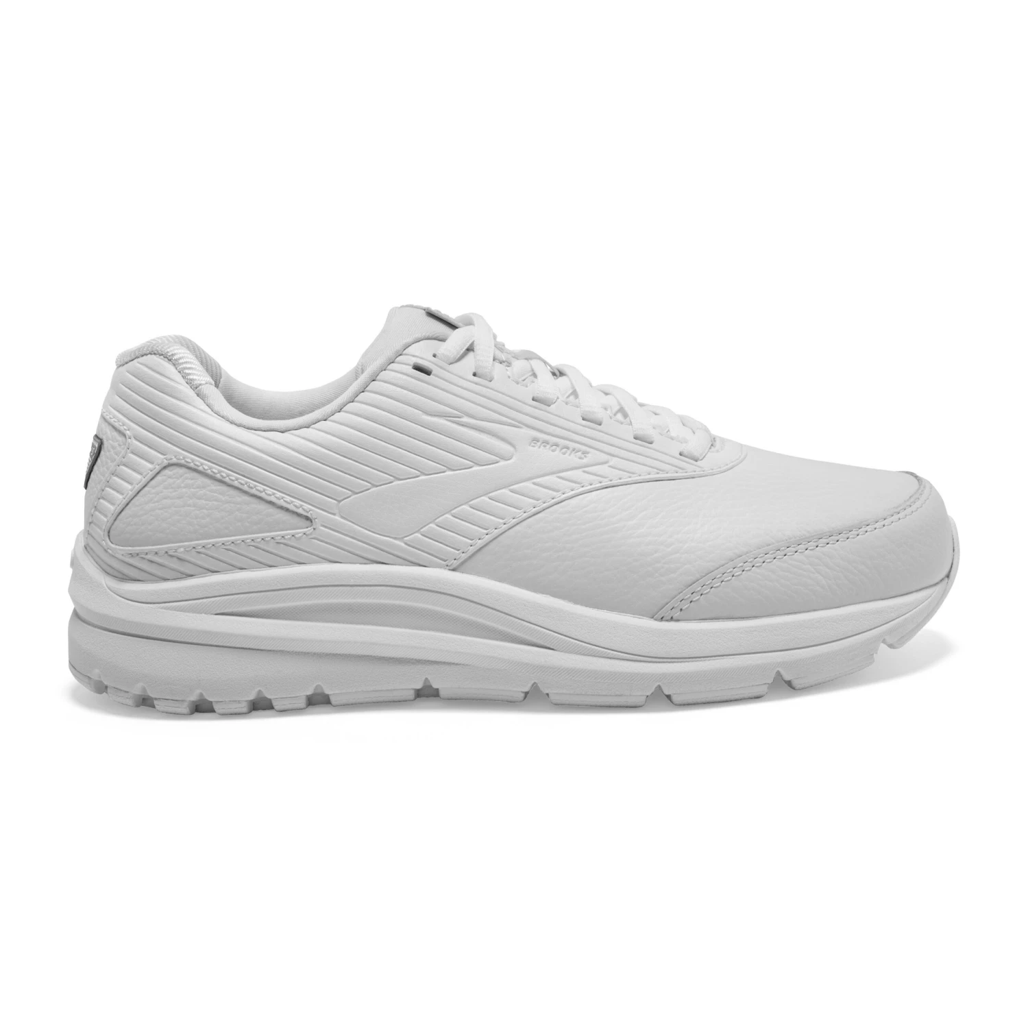 BROOKS Women's Addiction Walker 2 Walking Shoe- White/White- Narrow (2A) 1 BROOKS Women's Addiction Walker 2 Walking Shoe- White/White- Narrow (2A)