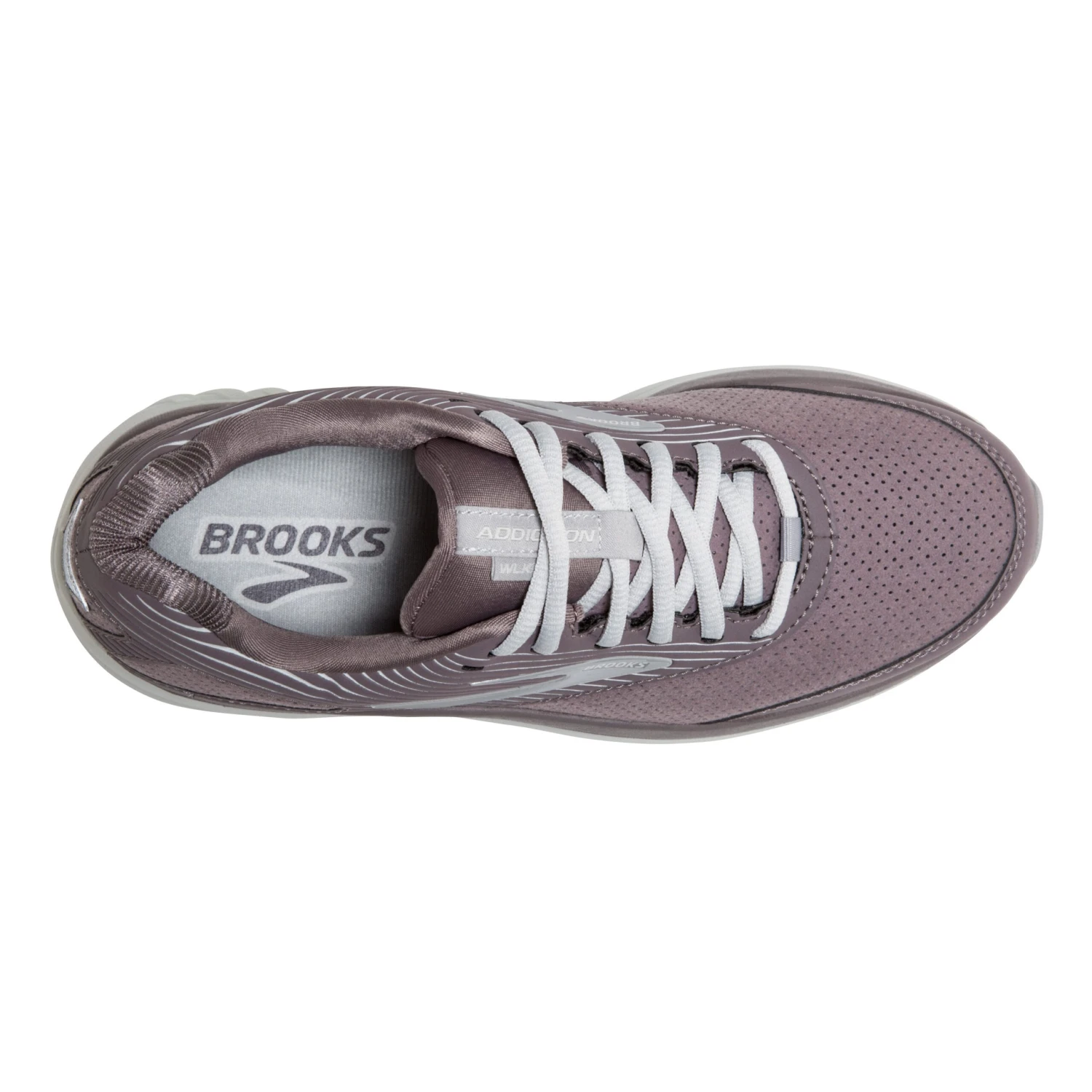 BROOKS Women's Addiction Walker Suede Walking Shoe - Shark/Alloy/Oyster - Regular (B) 5 BROOKS Women's Addiction Walker Suede Walking Shoe - Shark/Alloy/Oyster - Regular (B) - Image 5