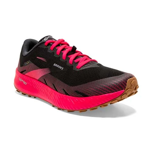 BROOKS Women's Catamount Trail Shoe - Black/Pink - Regular (B) 2 BROOKS Women's Catamount Trail Shoe - Black/Pink - Regular (B) - Image 2