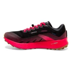 BROOKS Women's Catamount Trail Shoe - Black/Pink - Regular (B) 9 BROOKS Women's Catamount Trail Shoe - Black/Pink - Regular (B) -Step Vibe Shop 120339 011 M Catamount