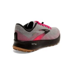 BROOKS Women's Catamount Trail Running Shoe - Alloy/Pink/Black - Regular (B) -Step Vibe Shop 120339 098 H Catamount