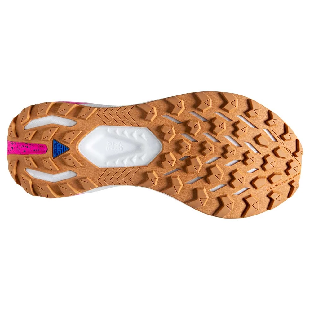 BROOKS Women's Catamount 2 Trail Running Shoe- Peacoat/Pink/Biscuit- Regular (B) 6 BROOKS Women's Catamount 2 Trail Running Shoe- Peacoat/Pink/Biscuit- Regular (B) - Image 6