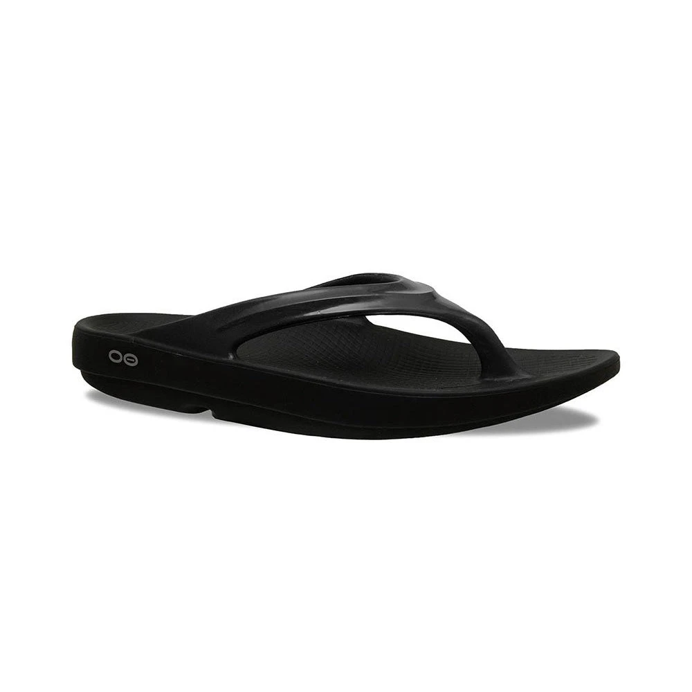 OOfos Women's OOlala Sandal - Black- Regular (B) 1 OOfos Women's OOlala Sandal - Black- Regular (B)