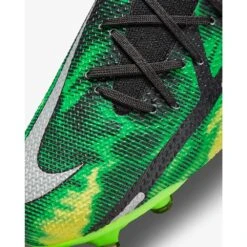 Nike Unisex Phantom GT2 Pro SW FG Soccer Shoe - Black/MTLC Platinum Green-Regular (D) -Step Vibe Shop 1e690848 63b4 43cd 830d 6f7ab46819c3