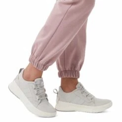 Sorel Women's Out N About III Low Sneaker Canvas WP - Moonstone/Sea Salt - Regular (B) -Step Vibe Shop 2039971 009 a9 1