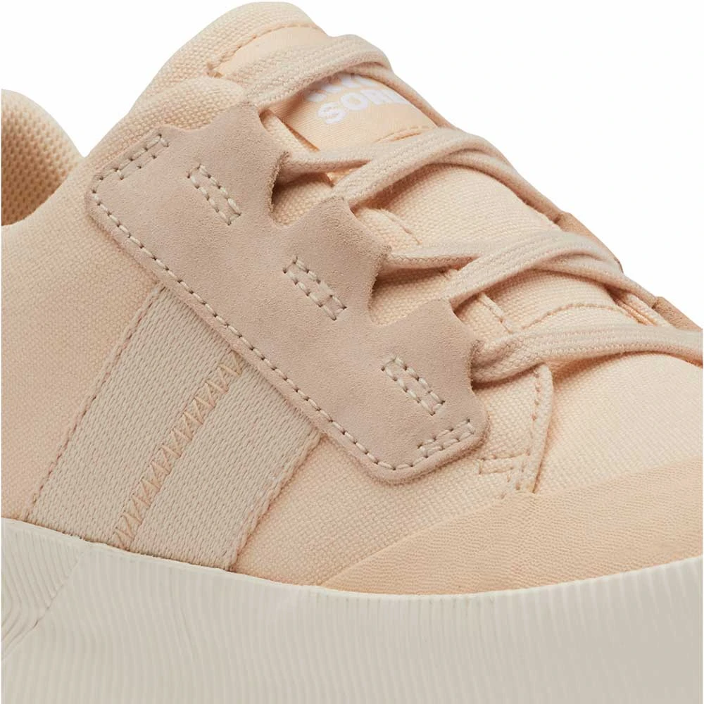 Sorel Women's Out N About III Low Sneaker Canvas WP - White Peach/Chalk - Regular (B) 4 Sorel Women's Out N About III Low Sneaker Canvas WP - White Peach/Chalk - Regular (B) - Image 4