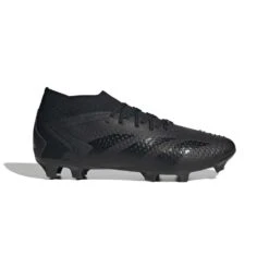 ADIDAS Unisex Predator Accuracy.2 FG Soccer Shoes - Core Black, Core Black, Cloud White - Regular (D)