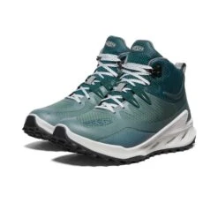 Keen Women's Zionic Mid Waterproof Hiking Boot - Dark Forest/Sea Moss- Regular (B) -Step Vibe Shop 4b1262220d8d20acf9a5a104dae70e5ae51b9e68