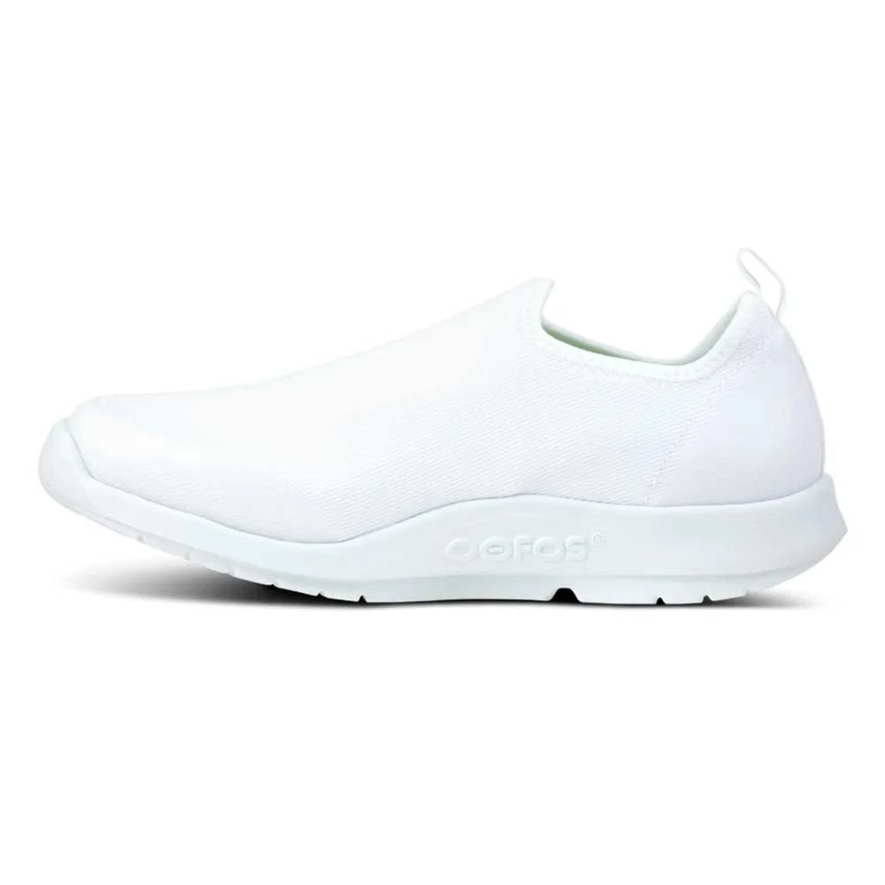 OOfos Women's OOmg Sport Shoe - White- Regular (B) 4 OOfos Women's OOmg Sport Shoe - White- Regular (B) - Image 4
