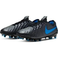 Nike Legend 8 Elite FG Soccer Boots - Black/Black/Blue Hero -Step Vibe Shop AT5293 004 PHCFH001 JPG HEI 875 WID 875