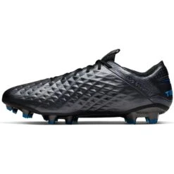 Nike Legend 8 Elite FG Soccer Boots - Black/Black/Blue Hero -Step Vibe Shop AT5293 004 PHSLH001 JPG HEI 875 WID 875