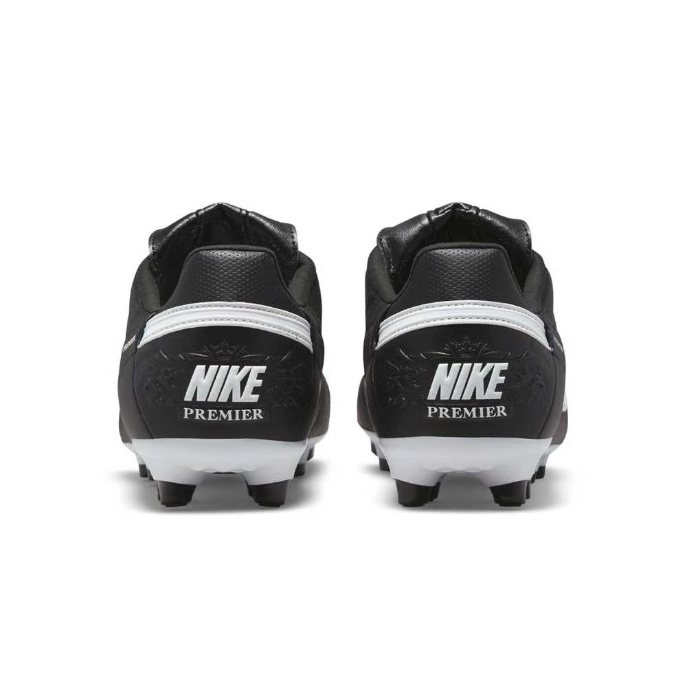 Nike Unisex Premier III FG Soccer Shoe- Black/White 5 Nike Unisex Premier III FG Soccer Shoe- Black/White - Image 5