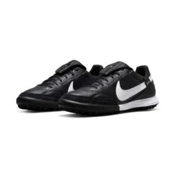 Nike Unisex Premier III TF Soccer Shoe - Black/White -Step Vibe Shop AT6178 010 PHCFH001