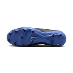 Nike Phantom GX Academy Dynamic Fit MG Soccer Cleat - Black/Chrome-Hyper Royal- Regular (D) -Step Vibe Shop AURORA DD9472 040 PHSUH000 2000