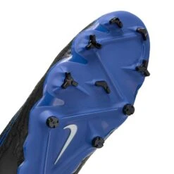 Nike Phantom GX Academy Dynamic Fit MG Soccer Cleat - Black/Chrome-Hyper Royal- Regular (D) -Step Vibe Shop AURORA DD9472 040 PHSYD001 2000