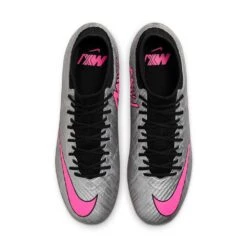 Unisex Nike Zoom Mercurial Superfly 9 Academy XXV MG Soccer Cleats - Metallic Silver/Hyper Pink -Step Vibe Shop AURORA FB8402 060 PHCTH001 2000