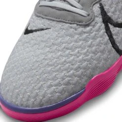 Unisex Nike React Gato IC Soccer Shoe- Lt Smoke Grey/Black -Step Vibe Shop CT0550 056 PHSYD001