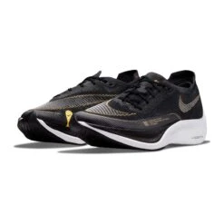 Nike Women's ZoomX Vaporfly Next % 2 Racing Shoe - Black/White/Metallic Gold Coin - Regular (B) 11 Nike Women's ZoomX Vaporfly Next % 2 Racing Shoe - Black/White/Metallic Gold Coin - Regular (B) -Step Vibe Shop CU4123 001 PHCFH001 1500