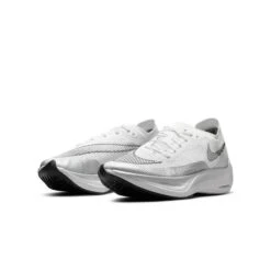 Nike Women's ZoomX Vaporfly Next% 2 Running Shoe - White/Black-Metallic Silver - Regular (B) -Step Vibe Shop CU4123 100 PHCFH001 1