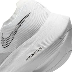 Nike Women's ZoomX Vaporfly Next% 2 Running Shoe - White/Black-Metallic Silver - Regular (B) -Step Vibe Shop CU4123 100 PHSYD002 1